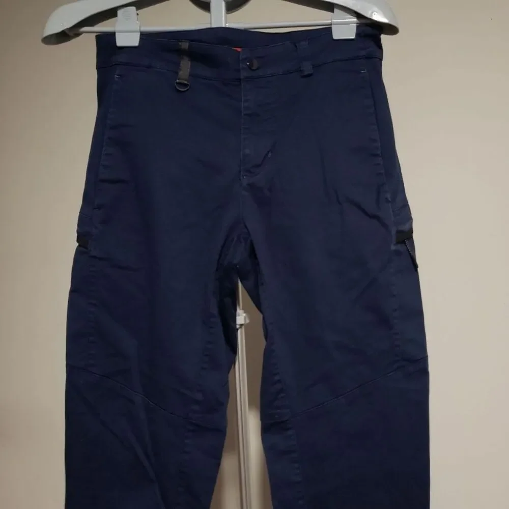 Nike Sportswear Men's Navy Cargo Pants Size 30 M 805110-451 Tapered Leg